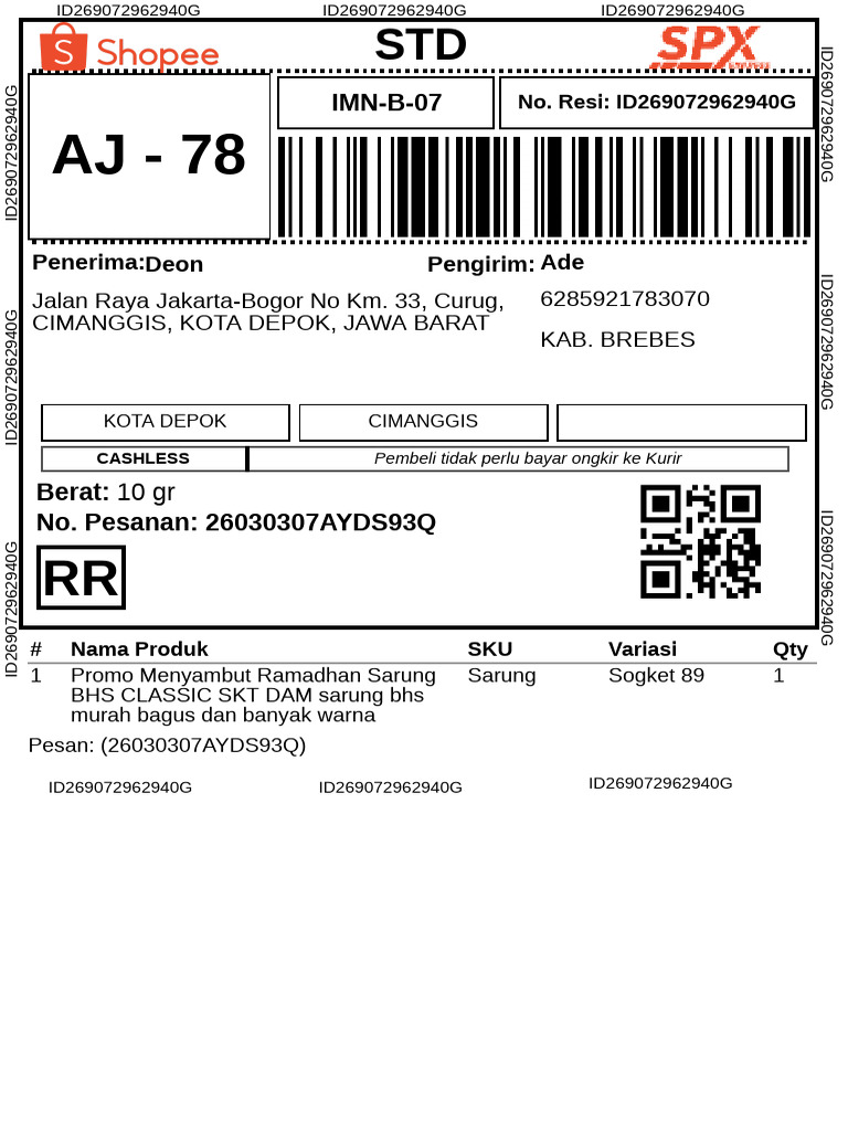 Get Return Label | PDF