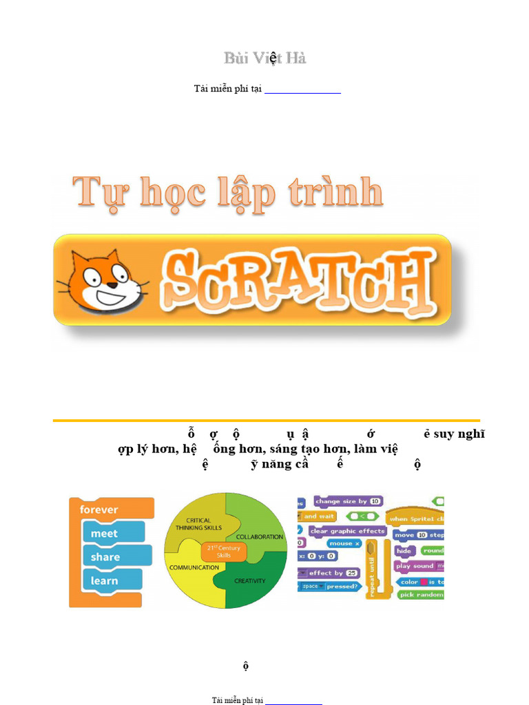 Tu Hoc Scratch Goc | PDF