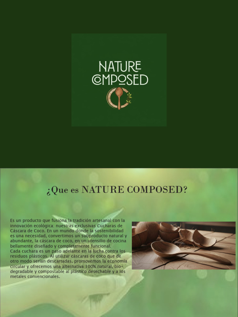 Nature Composed Cucharas | PDF | El plastico | Residuos