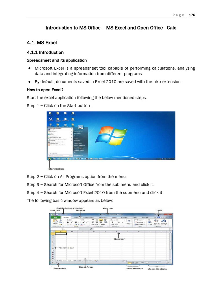 CSE Excel and Open Office | PDF | Microsoft Excel | Spreadsheet