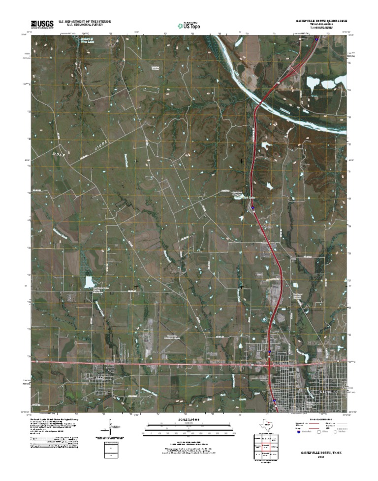 Topographic Map of Gainesville North PDF Road Road Infrastructure