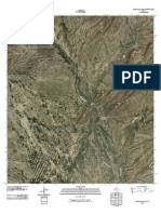 Topographic Map of Maravillas Gap