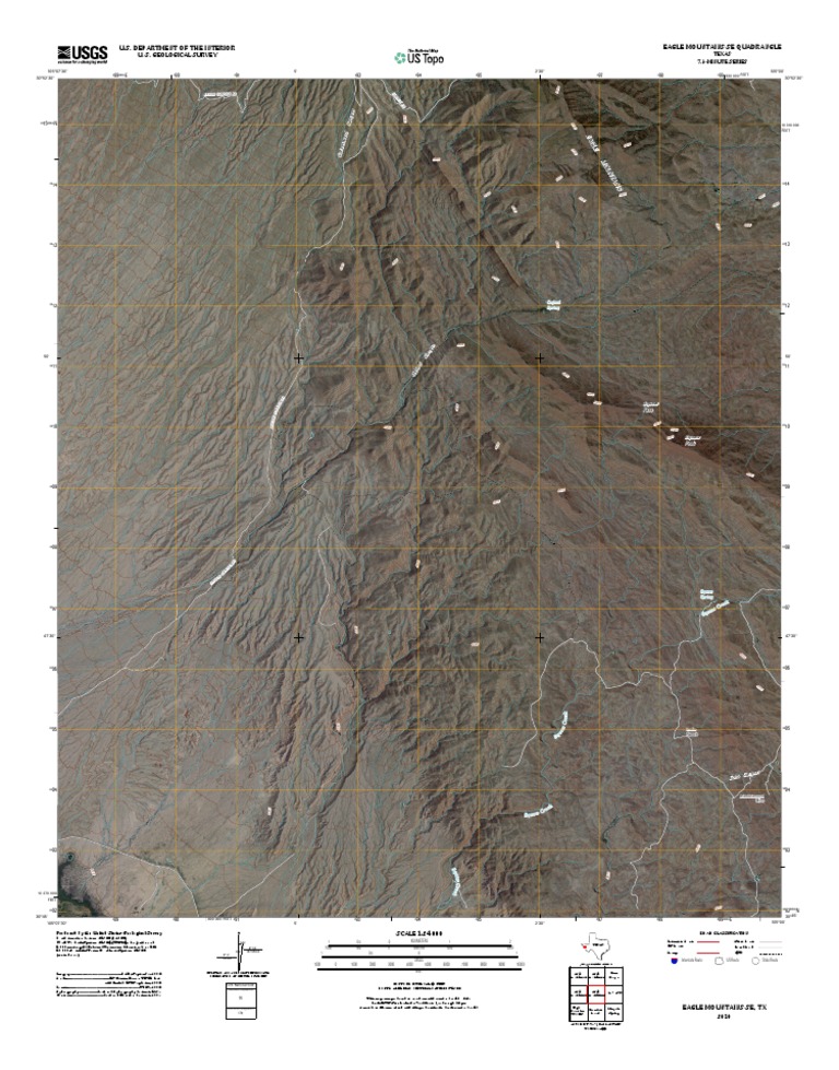 Eagle Mountains SE Map Overview | PDF | Geomatics | Cartography