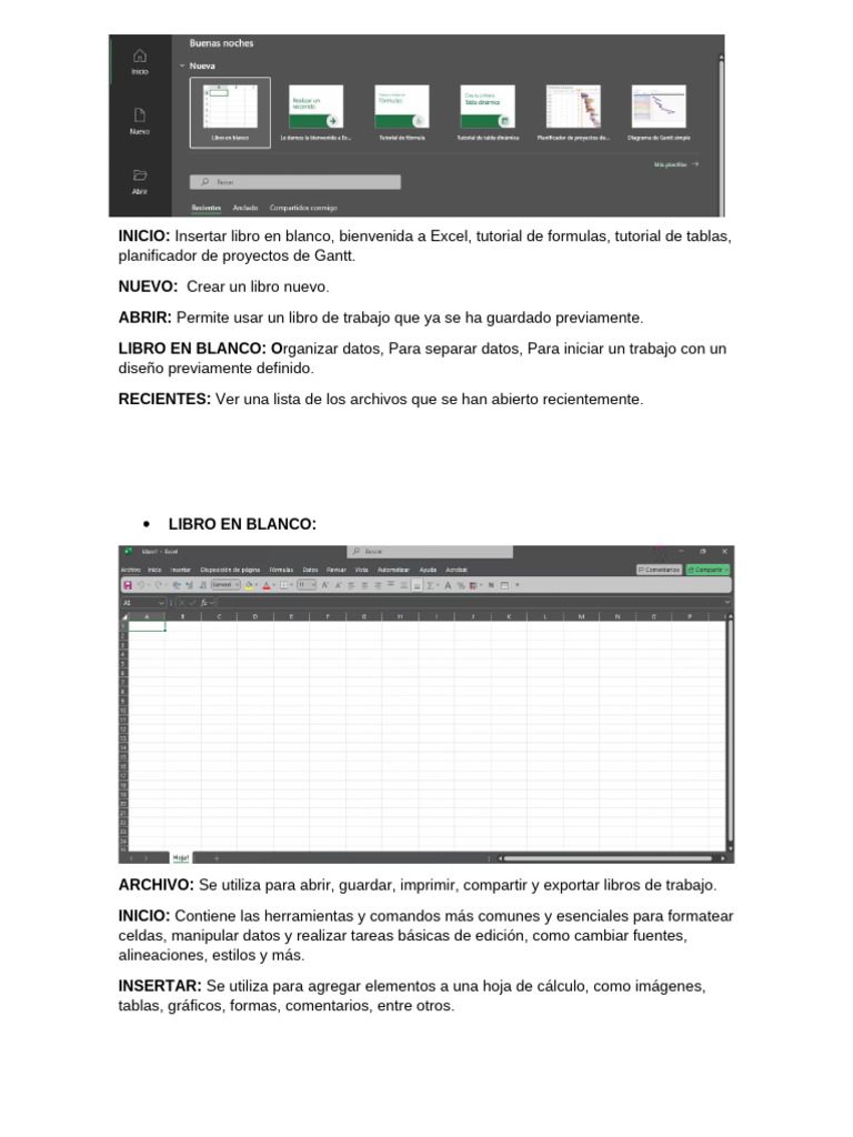 Manual Excel | PDF | Microsoft Excel | Hoja de cálculo