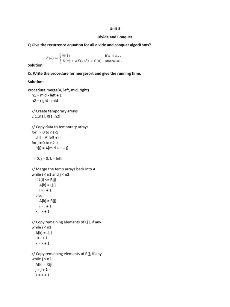 Unit 3 Important Questions | PDF | Mathematical Analysis | Mathematics