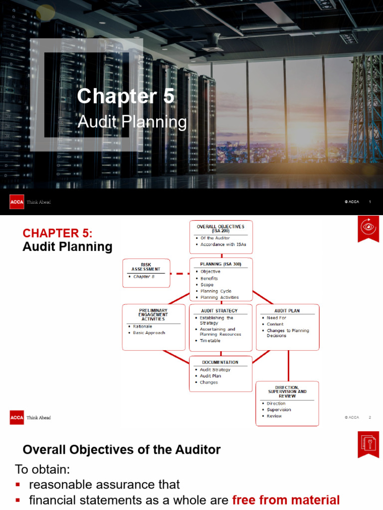 LMS-AA CH05 Audit Planing 2026 | PDF | Audit | Financial Audit