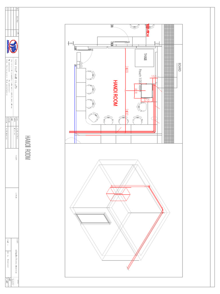 Layout Installation - Trunking Hanoi Rom | PDF