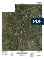 Topographic Map of Hallettsville SE