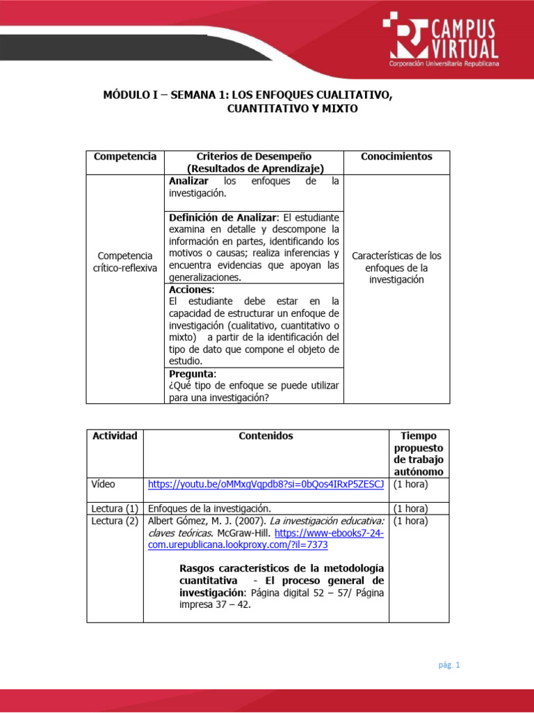Plan de Aula | PDF | Ciencia cognitiva | Aprendizaje