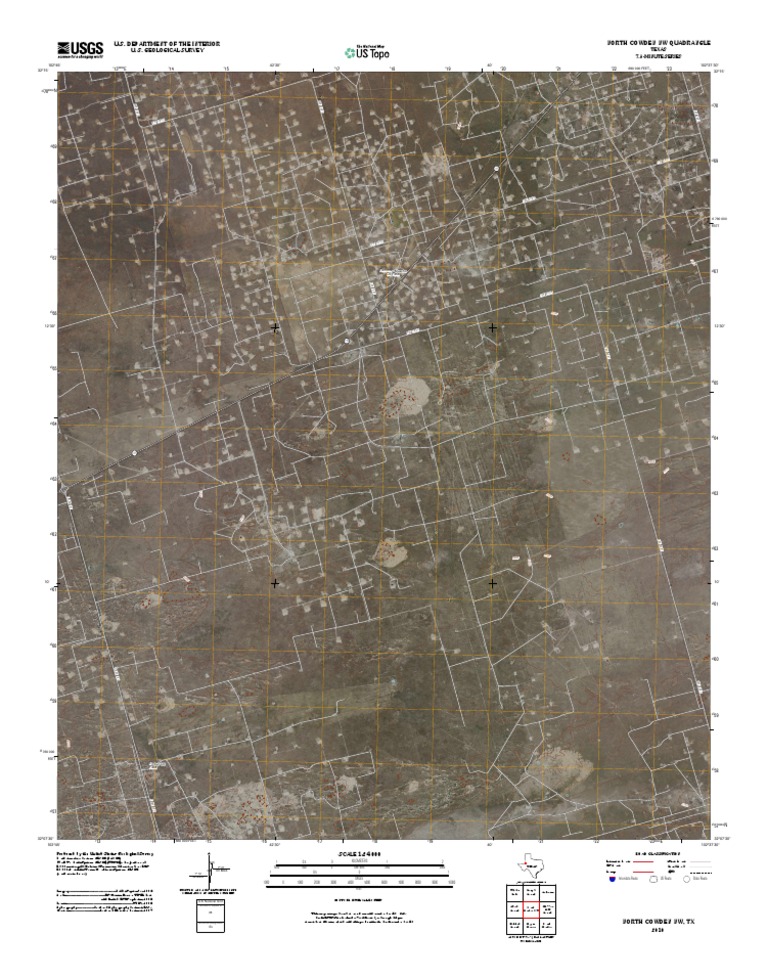 Topographic Map of North Cowden NW | PDF