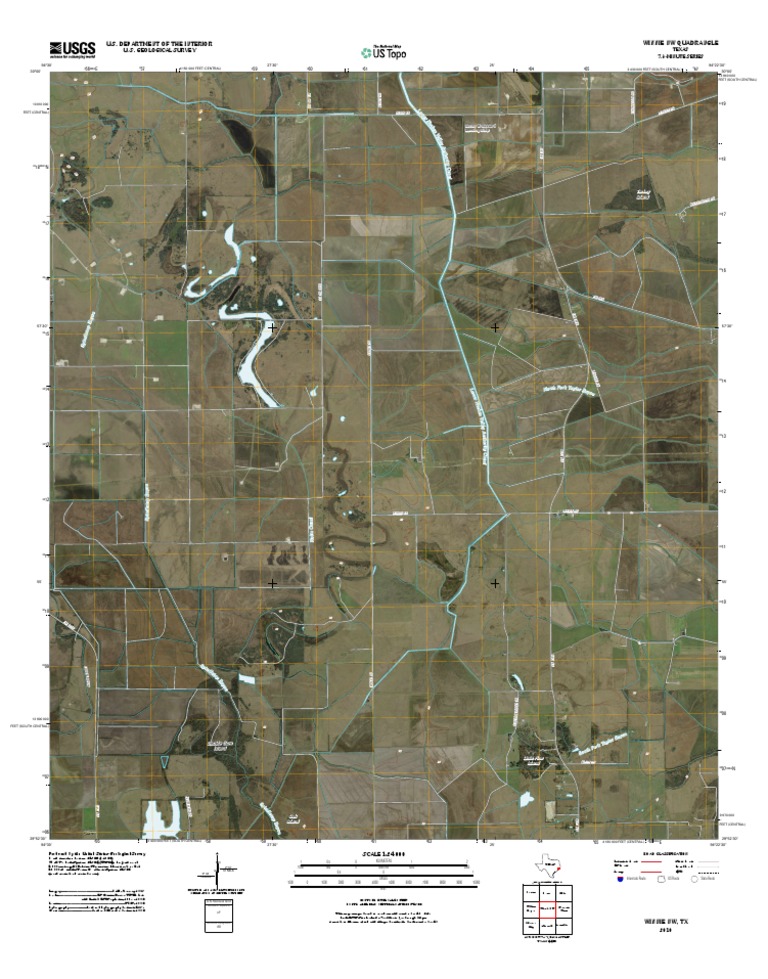 Topographic Map of Winnie NW