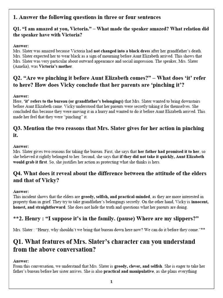 Unit 2 Reading Comprehension For Revision | PDF | Love | Greed