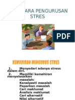 Cara - Cara Pengurusan Stres