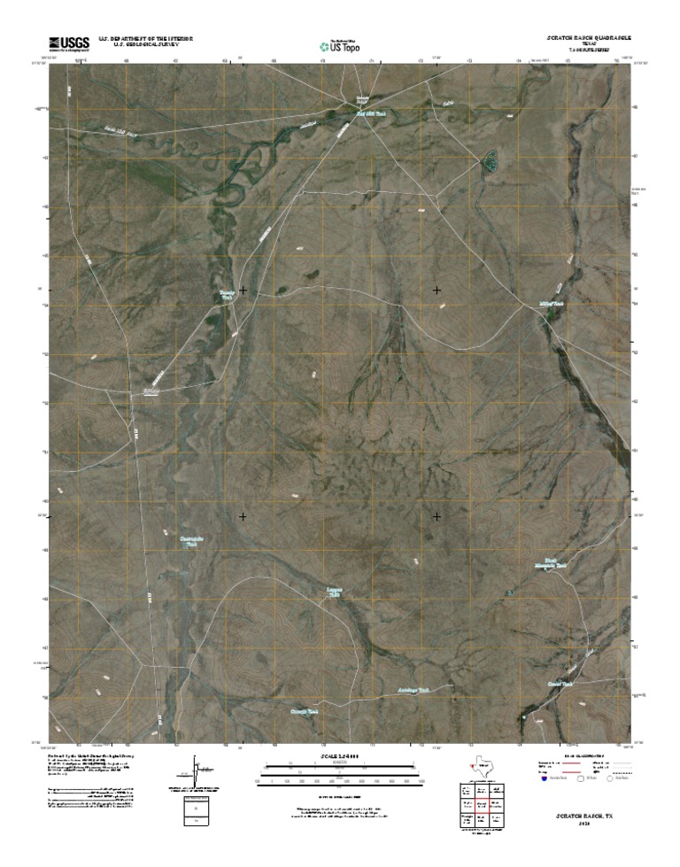 Topographic Map of Scratch Ranch | PDF