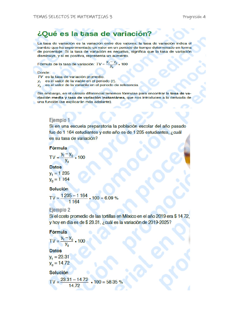 Tsm3 Progresion 4 Variaciones | PDF