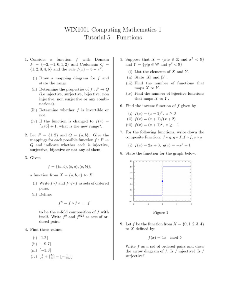 5 Functions | PDF | Mathematics