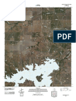 Topographic Map of Lake Kickapoo