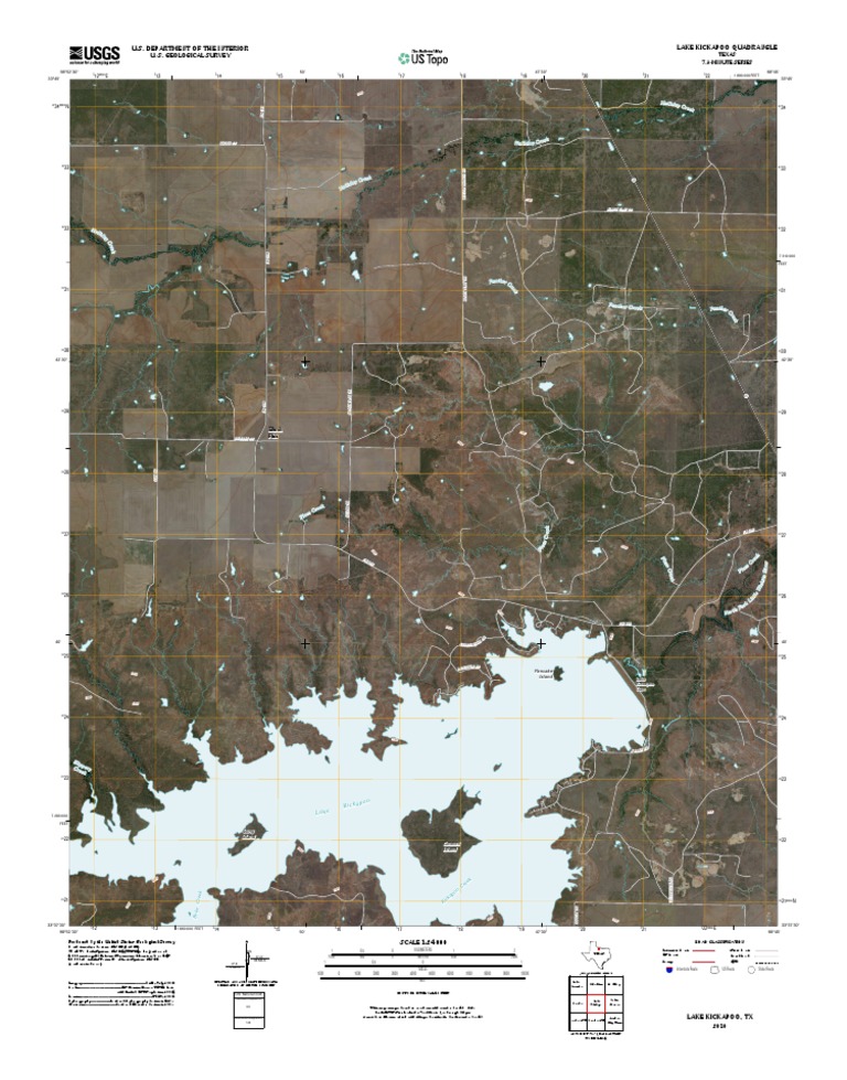 Lake Kickapoo Quadrangle Map 2010 | PDF | Sports & Recreation
