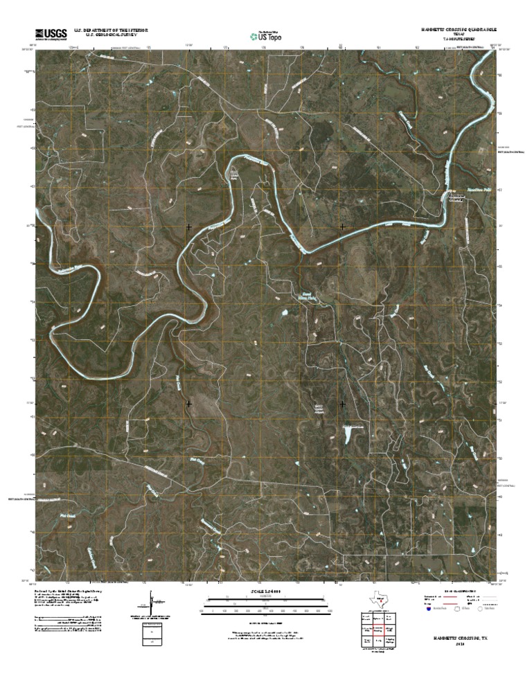 Hammetts Crossing, TX Map Overview | PDF | United States Geological ...