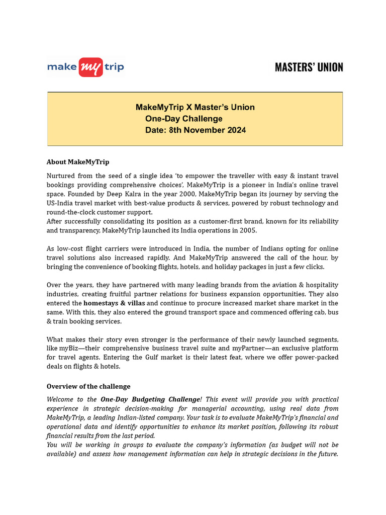 MMTxMaster's Union ODC Concept Note | PDF | Swot Analysis | Management ...