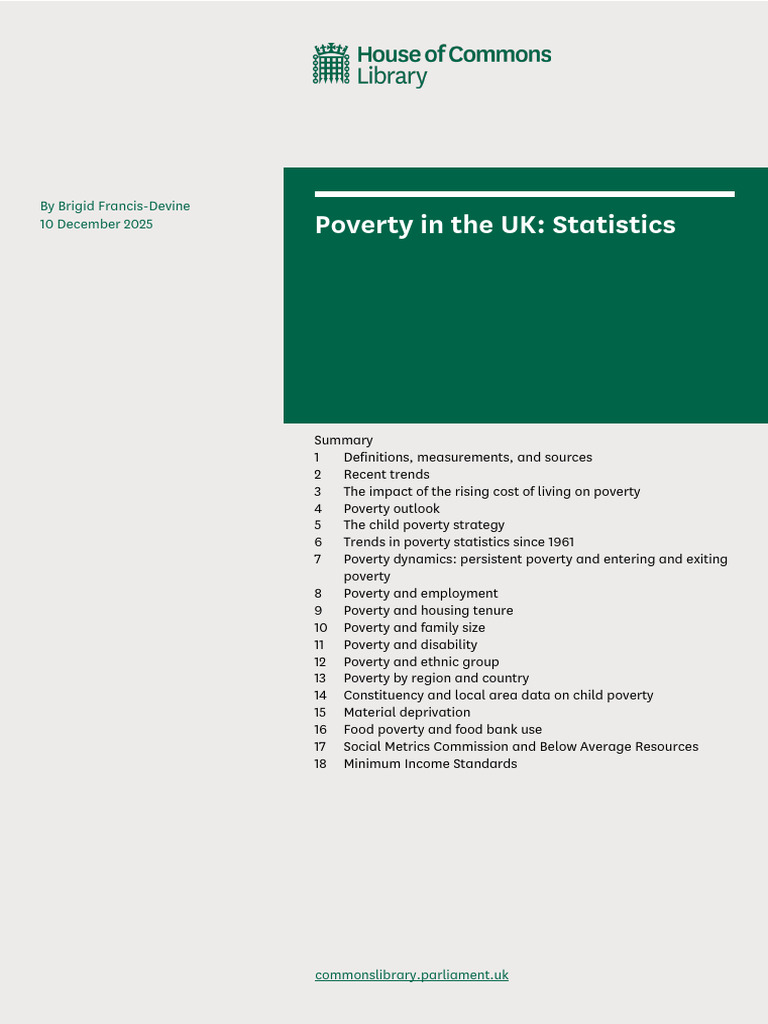 SN 07096 | PDF | Cost Of Living | Poverty
