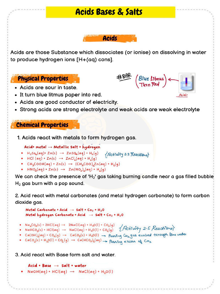 Chemistry 2 Notes | PDF