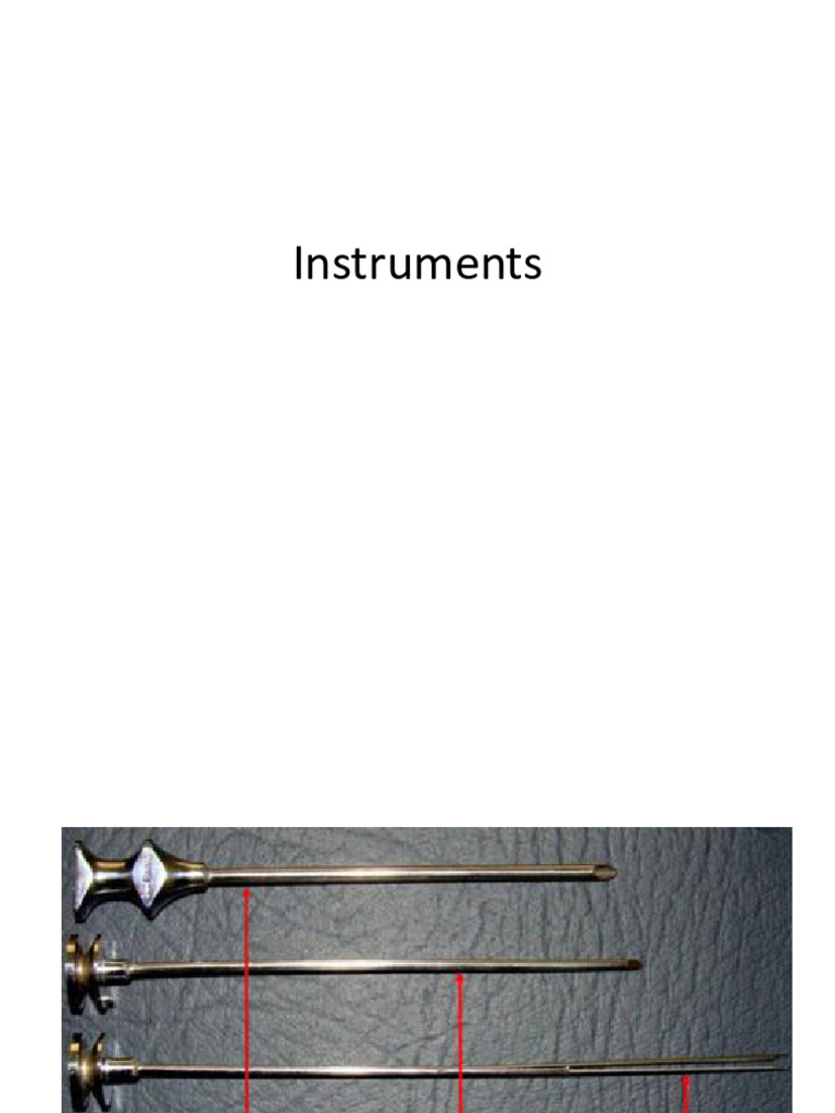 INSTRUMENTS With Ans For Practical Purpose | PDF