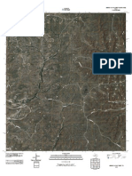 Topographic Map of Geddis Canyon West