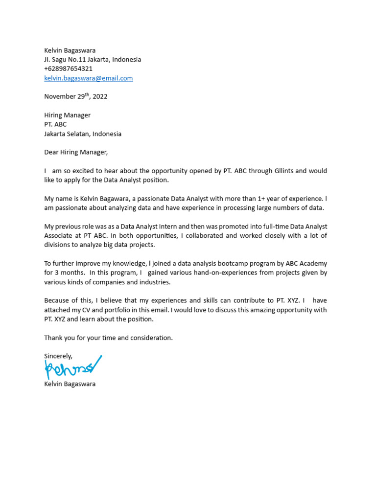 1.a Application Letter_example | PDF