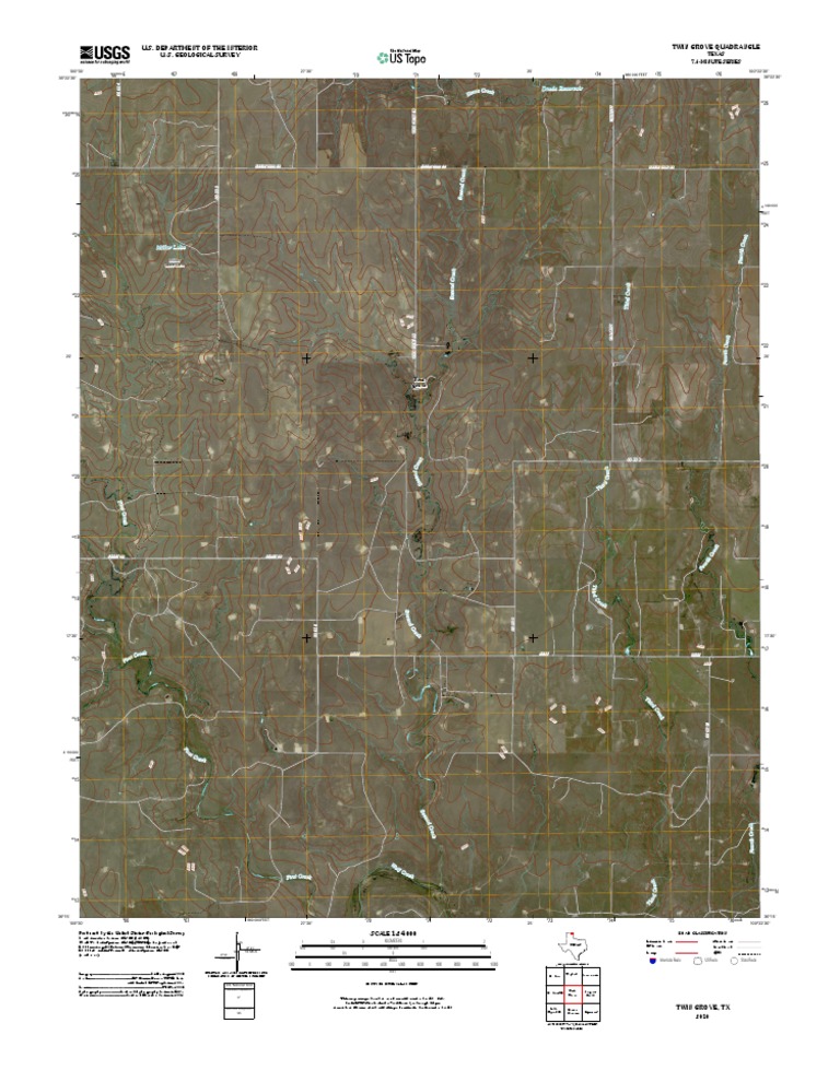 Topographic Map of Twin Grove PDF