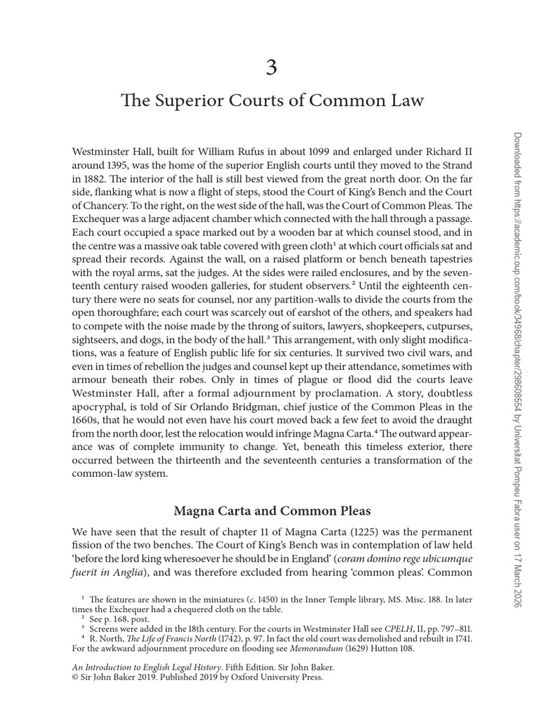 Backer 3 | PDF | Court Of Common Pleas (England) | Writ
