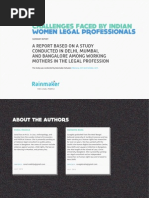 Download Challenges Faced by Indian Women Legal Professionals Executive Summary by RainmakerIndia SN101516872 doc pdf