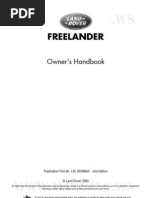 Download Land Rover Freelander Owners Manual 2003 by Fidel Silassie SN101516887 doc pdf