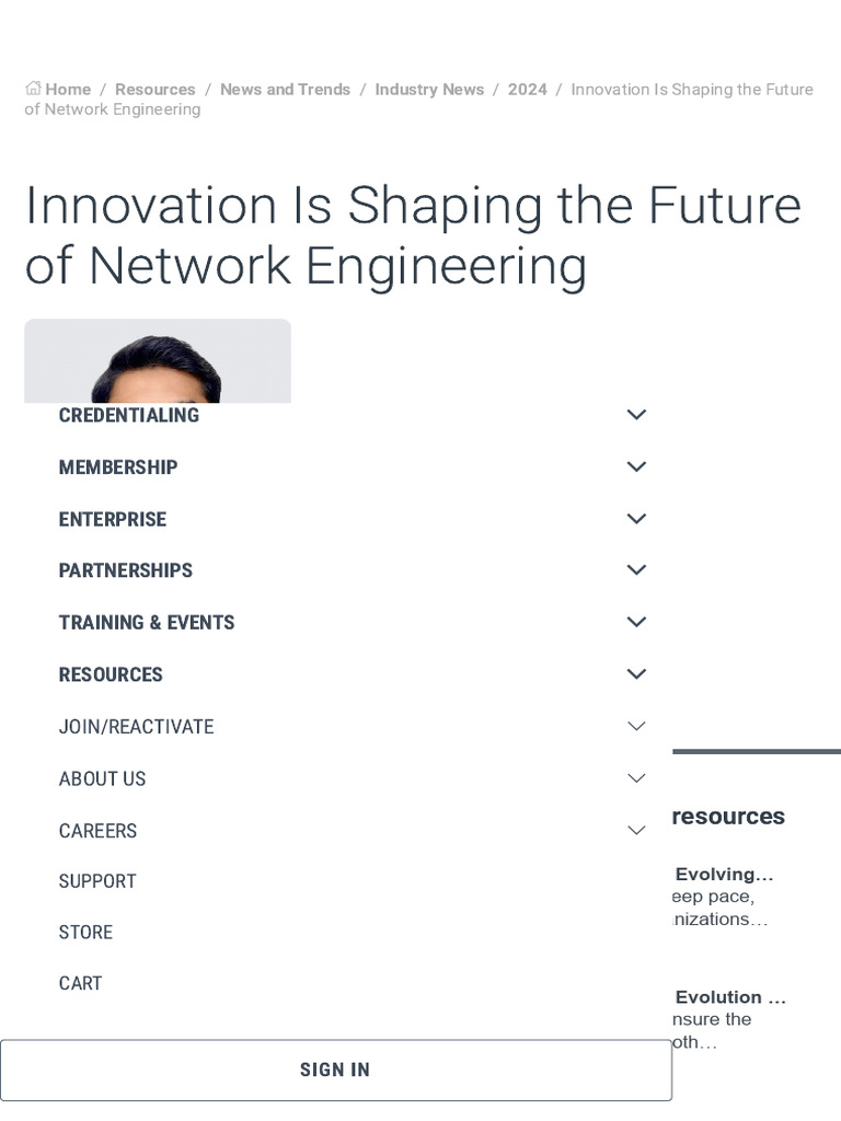 Innovation Is Shaping The Future of Network Engineering | PDF | Cloud ...