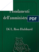 L. Hubbard - I Fondamenti Dell'Amministrazione