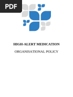 ISMP High-Alert Medications List 2024 | PDF | Medical Treatments ...