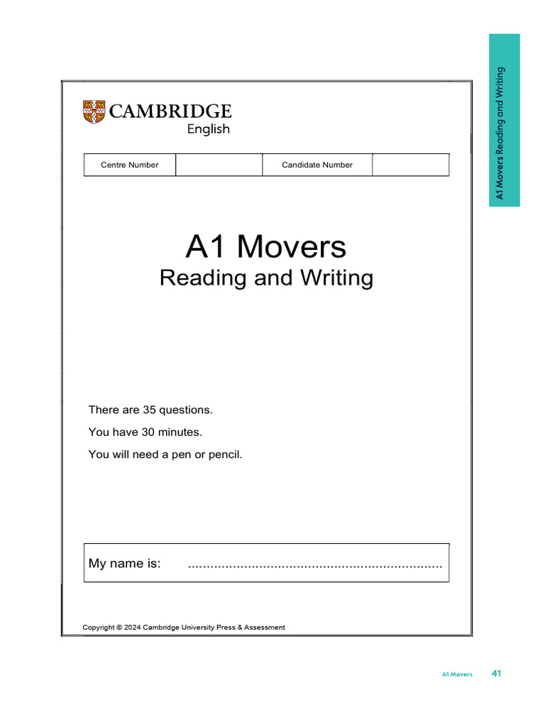 Reading & Writing | PDF