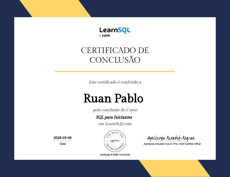 lsql-cert-E5BF14-03-2026 | PDF