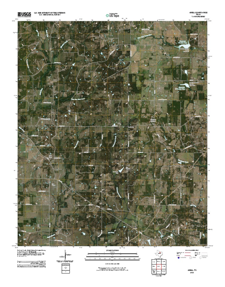 Topographic Map of Adell PDF