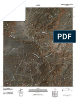 Topographic Map of Bandera Mesa South