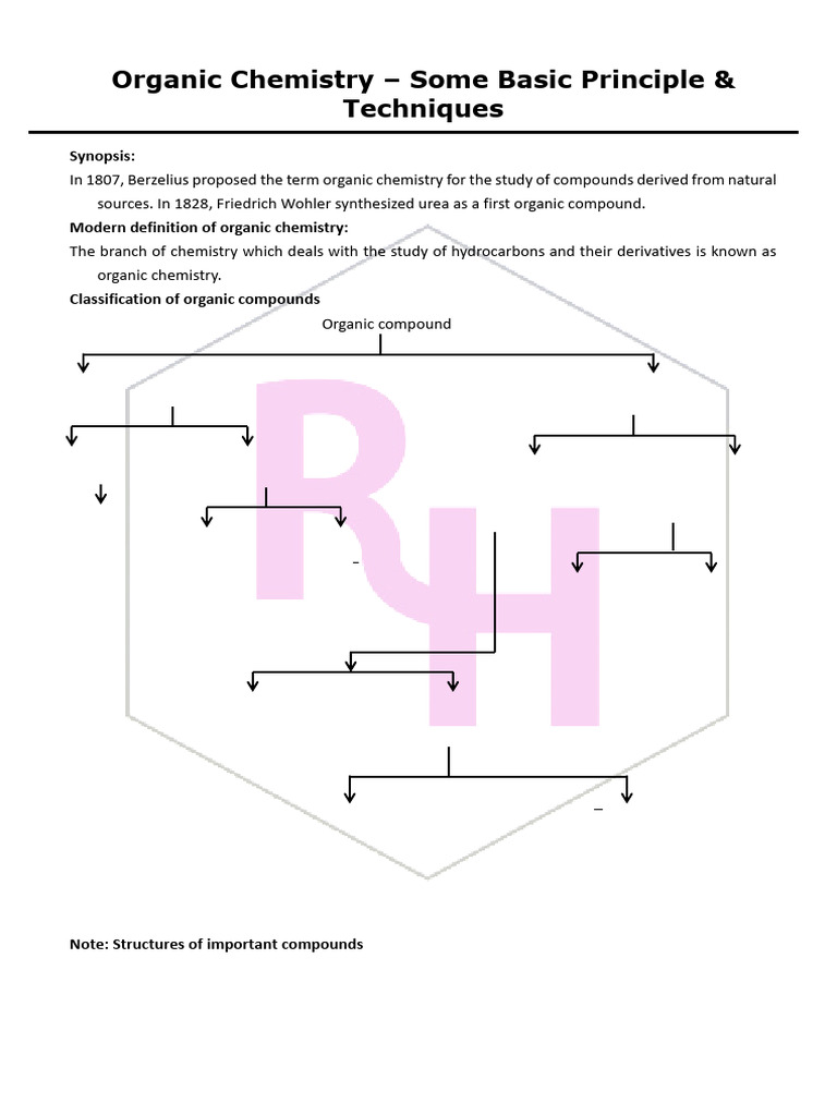 Org Chem - Basic Principles | PDF | Amine | Carboxylic Acid
