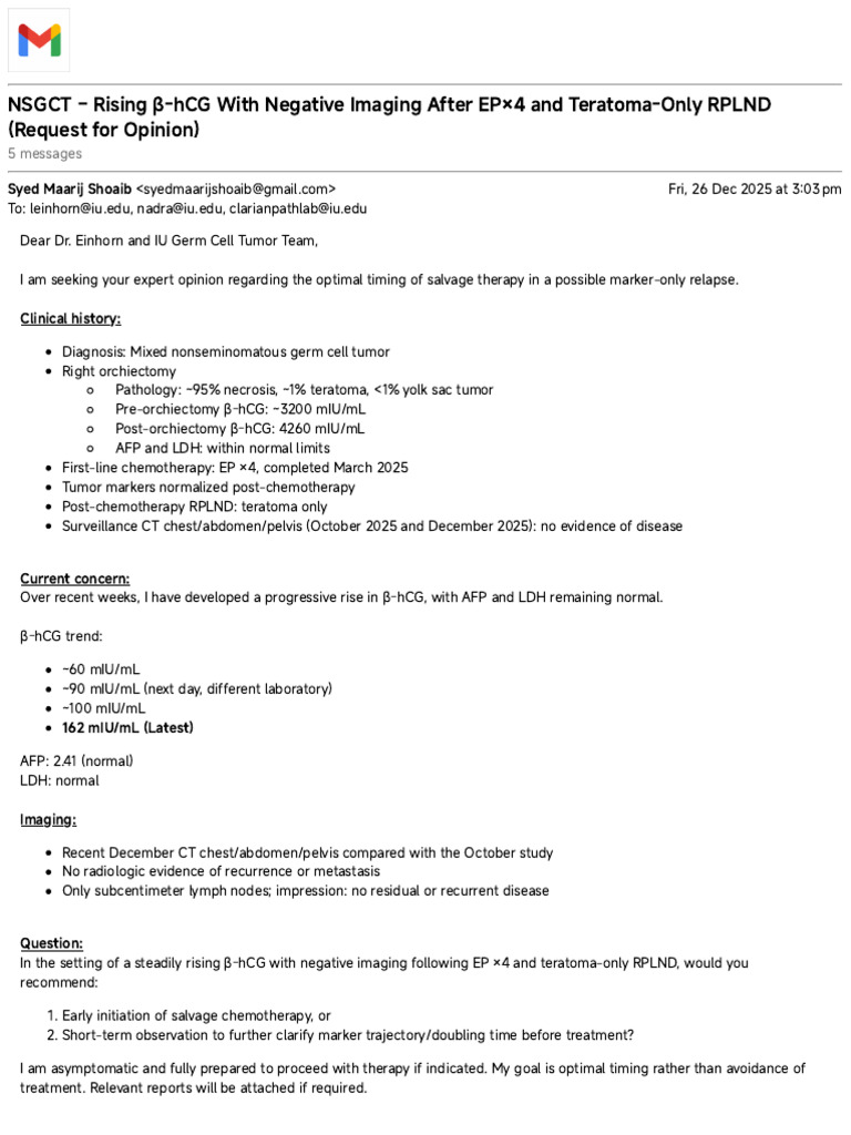 Gmail - NSGCT - Rising β-hCG With Negative Imaging After EP×4 and ...