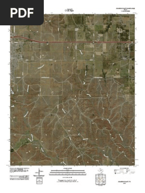 Topographic Map of Shamrock East