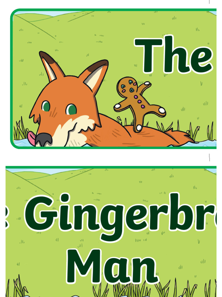 The Gingerbread Man Display Banner | PDF