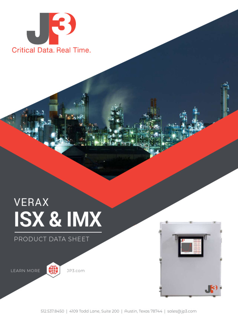 JP3 Measurement Verax ISX and IMX Data Sheet 10152021 Compressed | PDF ...