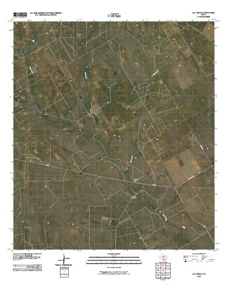 Topographic Map of Las Vegas PDF