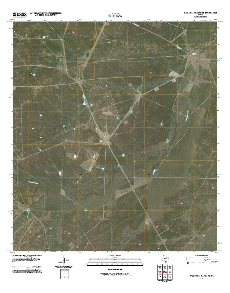 Callaghan Ranch SE Quadrangle Map | PDF | United States Geological ...