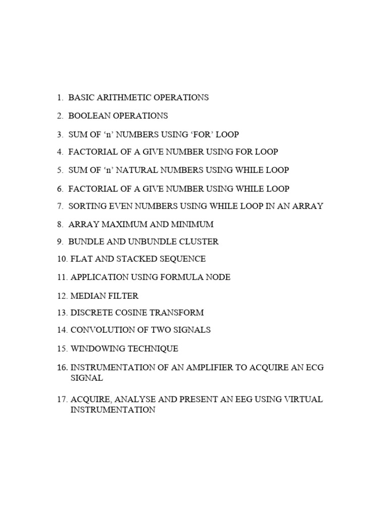 Lab View | PDF | Boolean Algebra | Teaching Mathematics