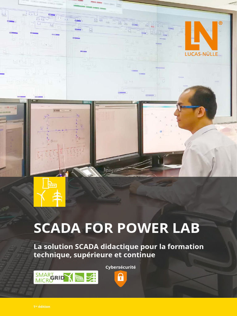 SCADA For Power Lab Flyer | PDF | Scada | Grille intelligente