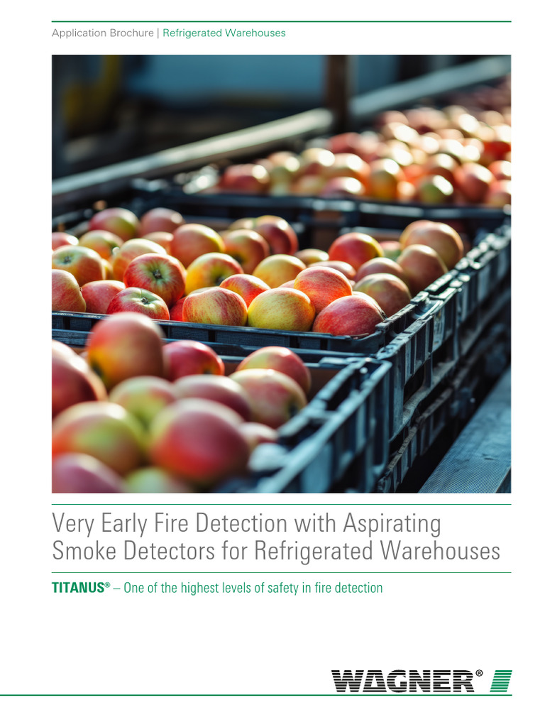 Brochure Fire Detection Refrigerated Warehouse | PDF | Sensor | Fires